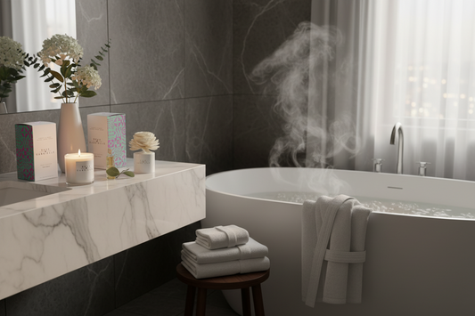 Flower Diffuser and candle 